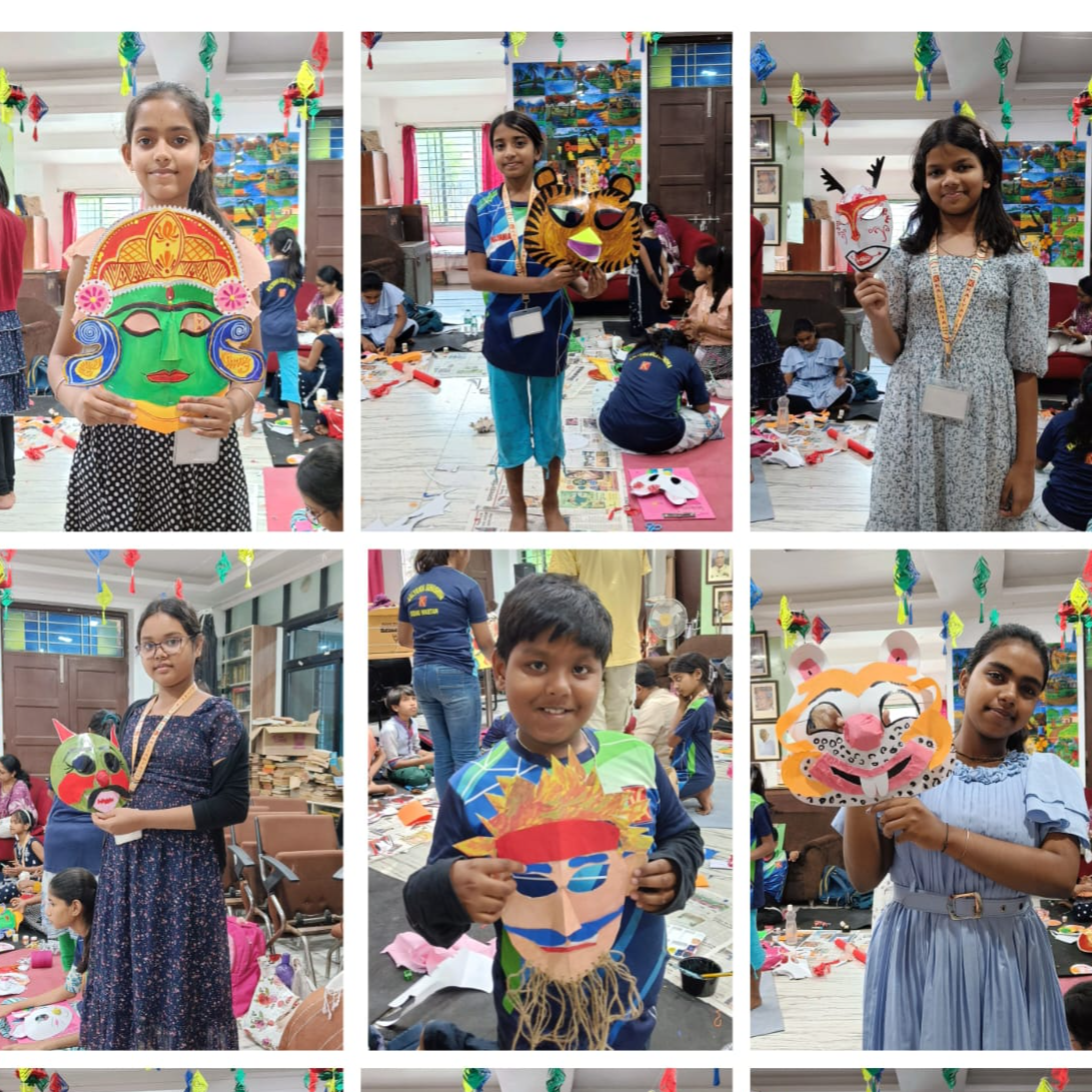 MASK MAKING WORKSHOP FOR SUNDAY ART SCHOOL STUDENTS ( FEBRUARY 2026)